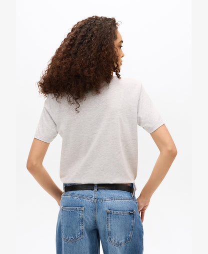 Athletics Tee | Flake Grey Marle