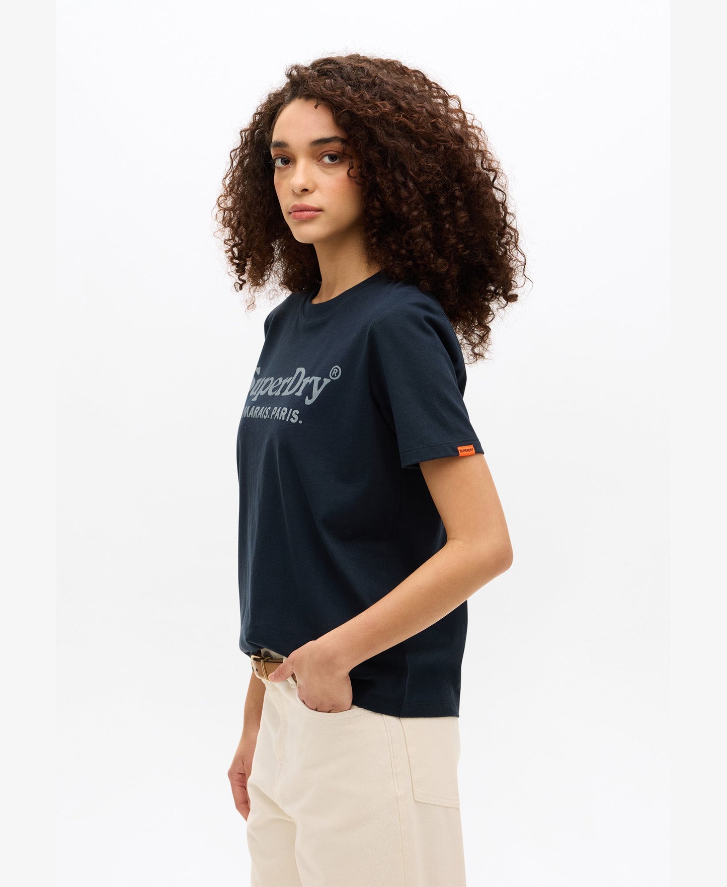 Venue Metallic Graphic Tee | Eclipse Navy