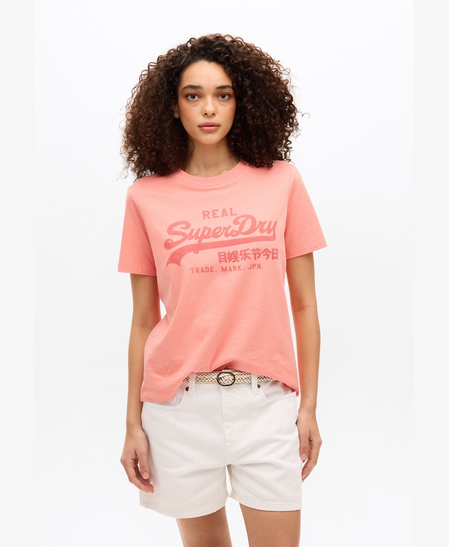 Vintage Logo Relaxed Tee | Burnt Coral