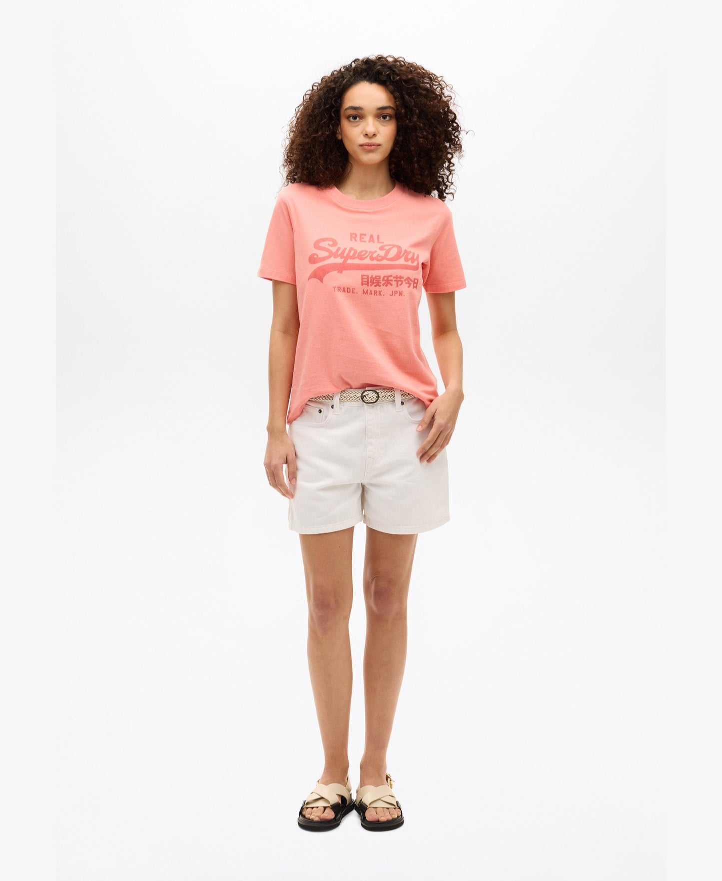 Vintage Logo Relaxed Tee | Burnt Coral