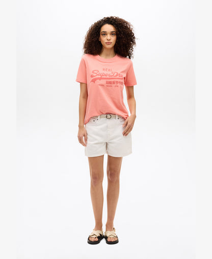 Vintage Logo Relaxed Tee | Burnt Coral