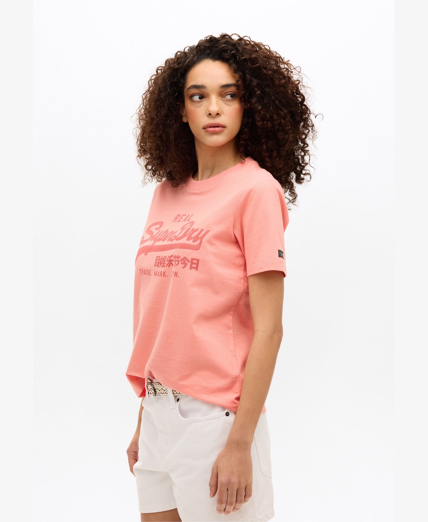 Vintage Logo Relaxed Tee | Burnt Coral